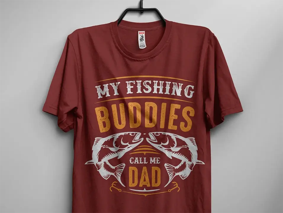 Fishing Apparel Graphic brand identity design