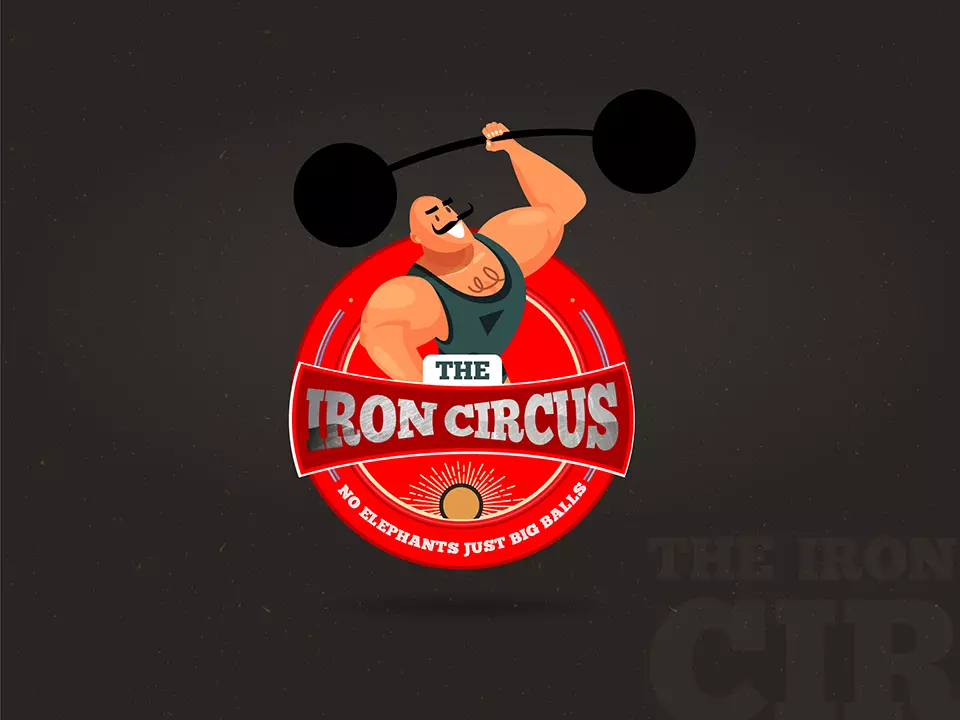 The Iron Circus logo design