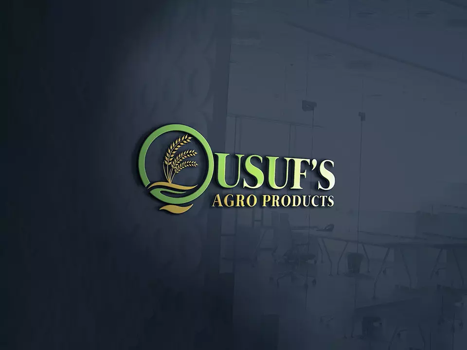 Qusuf's Agro Products logo design
